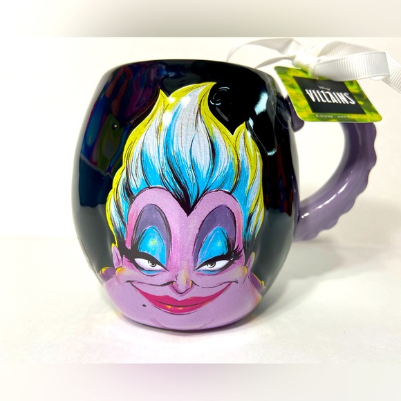 Rae Dunn Other - Rae Dunn - Disney Villains - Ursula Mug w/ Tentacle Handle - BNWT 🐙🦑📜